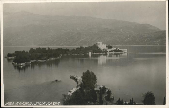 Lago di Garda Isola Garda Gardasee