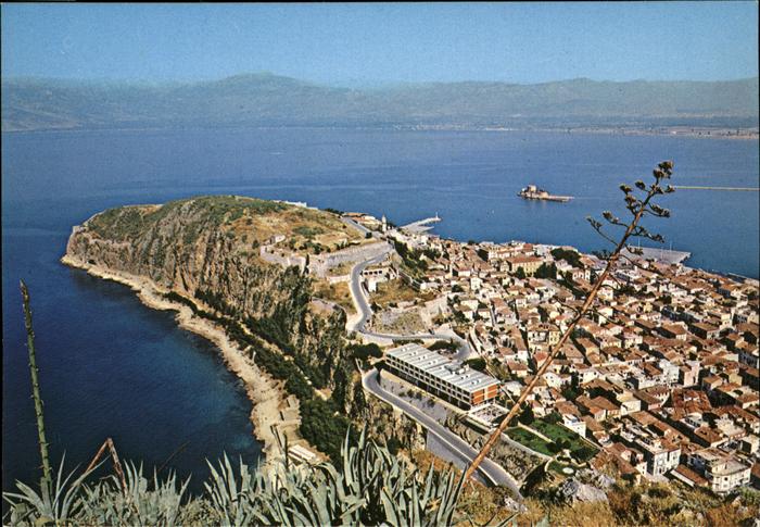 Nauplia Nauplion Teilansicht Kueste