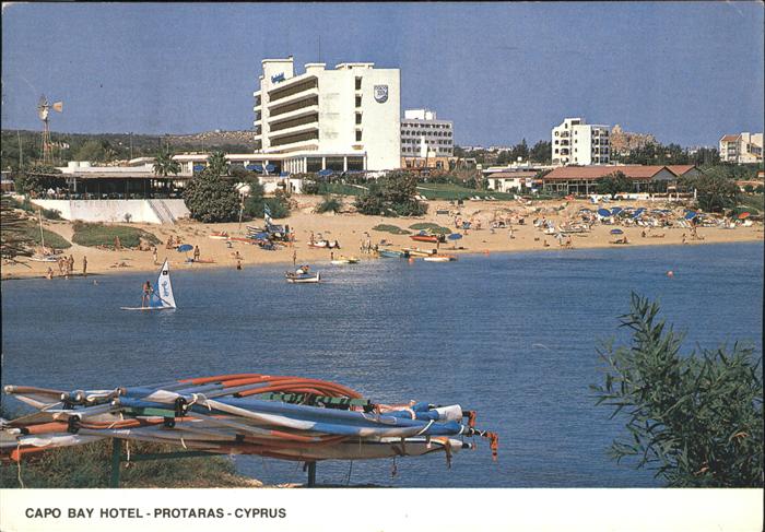 Protaras Cyprus Zypern Capo Bay Hotel Strand Windsurfing