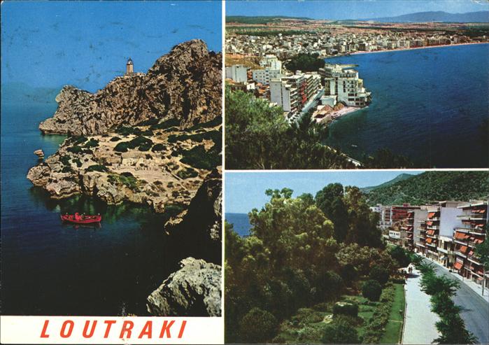 Loutraki Greece Panorama Kueste