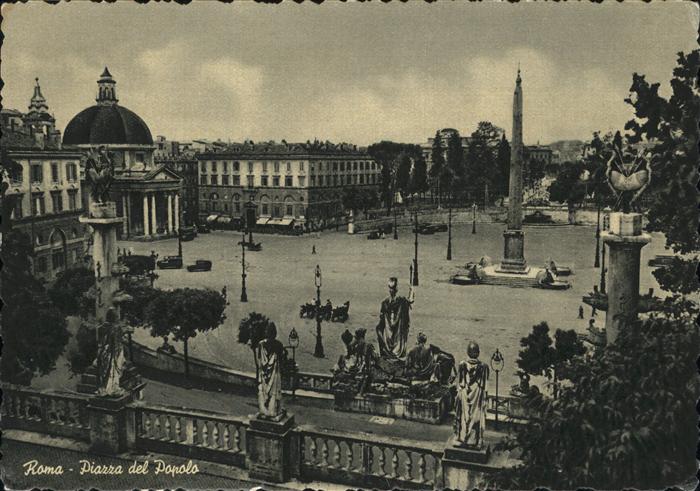 Rom Roma Piazza del Popolo Obelisk