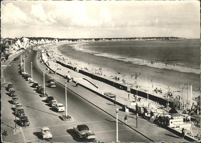 La Baule-Escoublac La Plage et le Remblai vers Pornichet