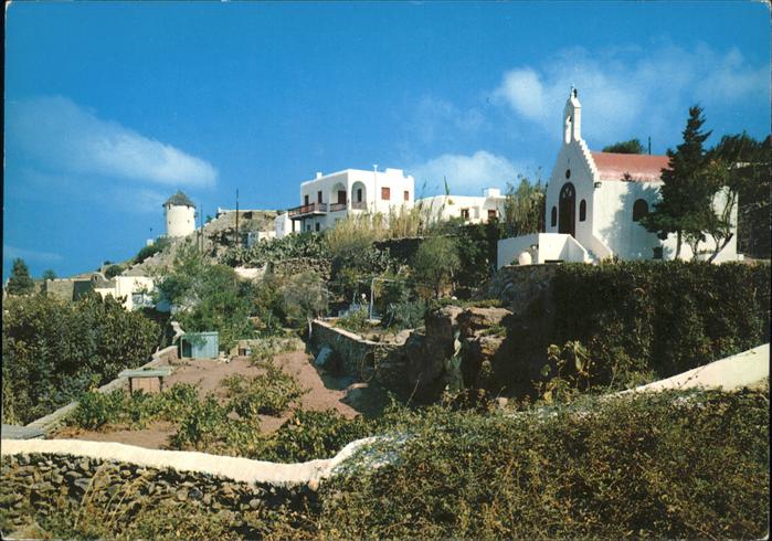 Mykonos Kykladeninsel aegaeis Malerischer Winkel Kapelle