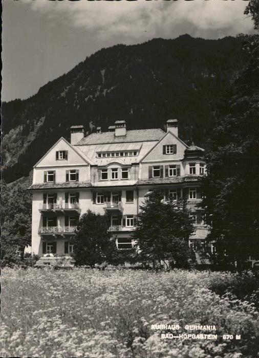 Bad Hofgastein Salzburg Kurhaus Germania