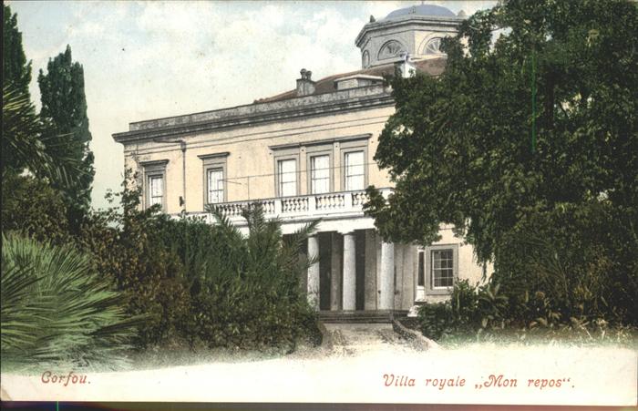 Corfou Villa royale Mon Repos