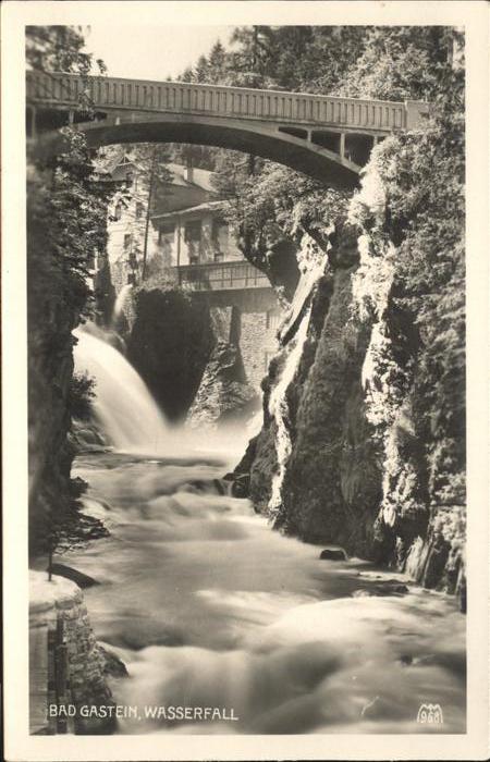 Bad Gastein Wasserfall Bruecke