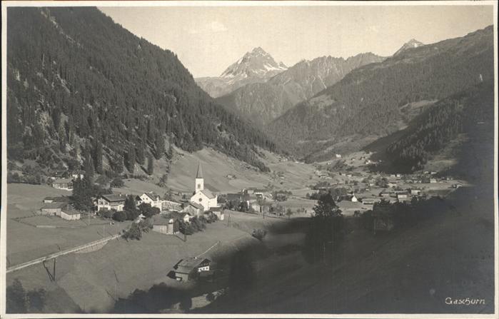 Gaschurn Vorarlberg Panorama Montafon
