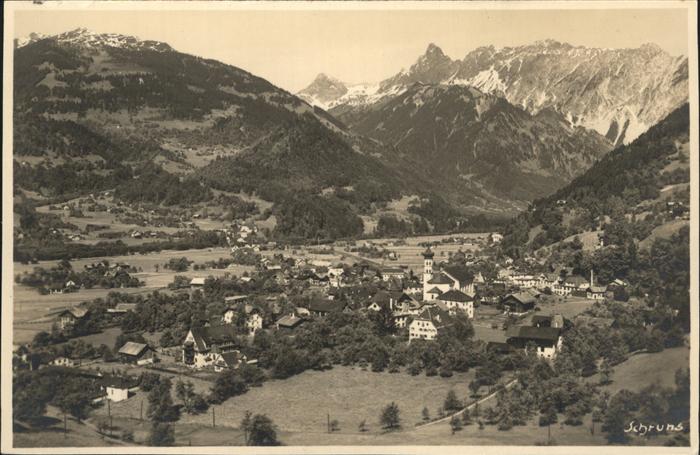 Schruns Vorarlberg Panorama