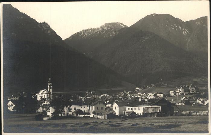 Fulpmes Tirol Teilansicht Stubaital