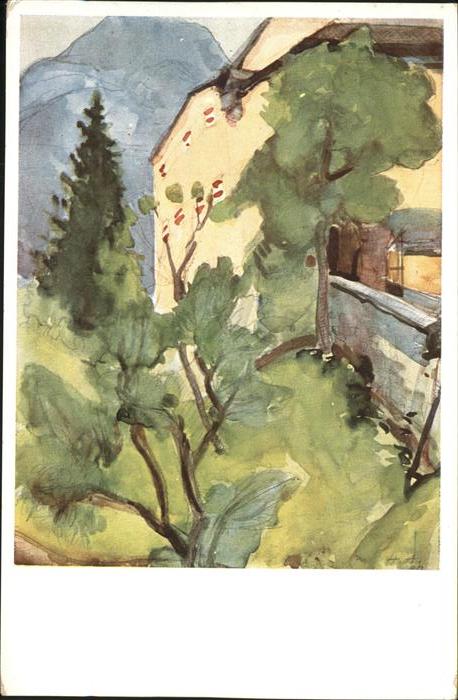 Nikolsdorf Tirol Schloss Lengberg Künstlerkarte