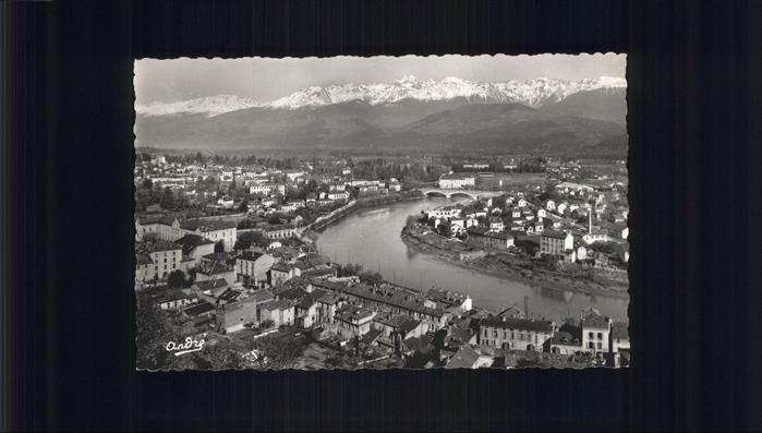 Grenoble La Tronche L'Ile Verte Isere et les Alp