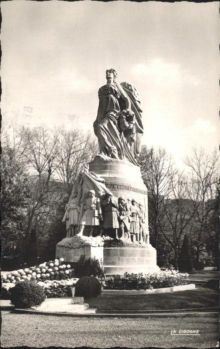 Belfort Alsace Monument aux Morts Kriegerdenkmal