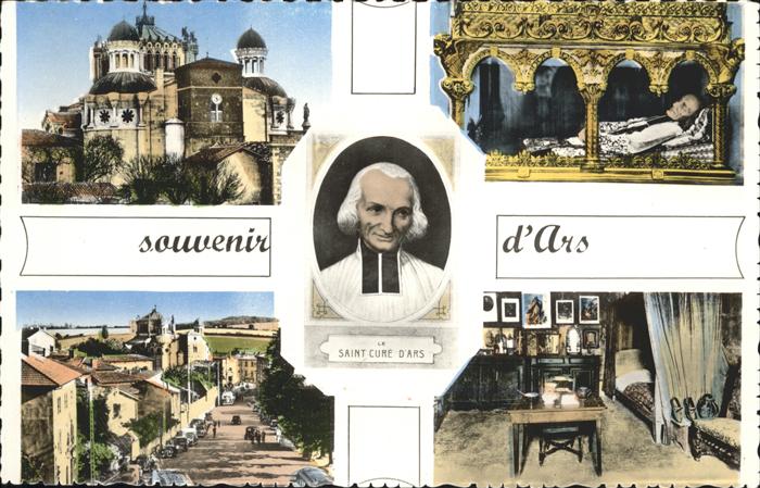 Ars Ain Eglise et Presbytere La Chasse Vue gene