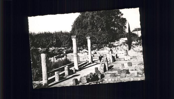 Vaison-la-Romaine Vaucluse La Maison de Messei Ruine