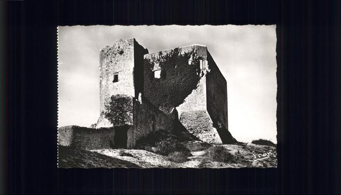 Vaison-la-Romaine Vaucluse Le Chateau du Comte de Toulouse Ruine