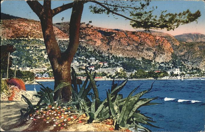 Beaulieu-sur-Mer Panorama vu de la route de Saint Jean