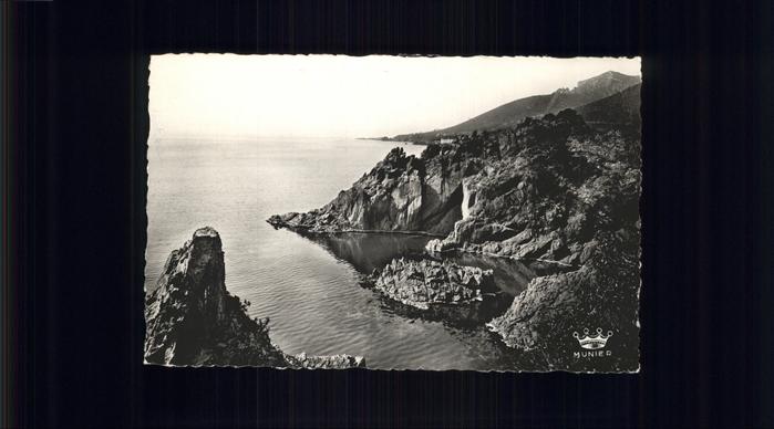 Le Trayas  83 Var Corniche d_Or Rochers du Trayas