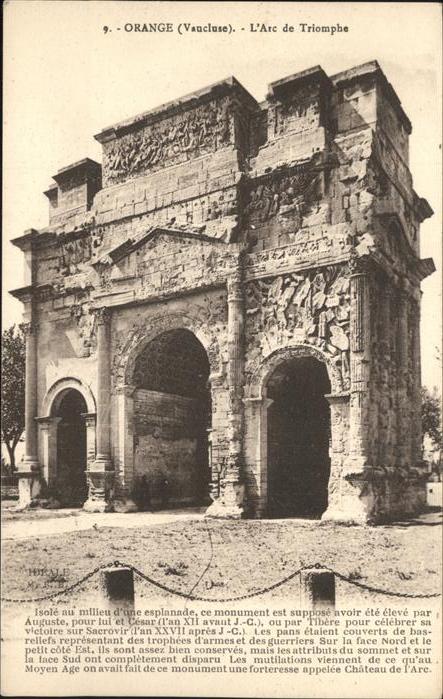 Orange Vaucluse L'Arc de Triomphe