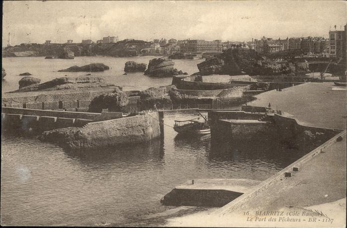 Biarritz Pyrenees Atlantiques Port des Pecheurs