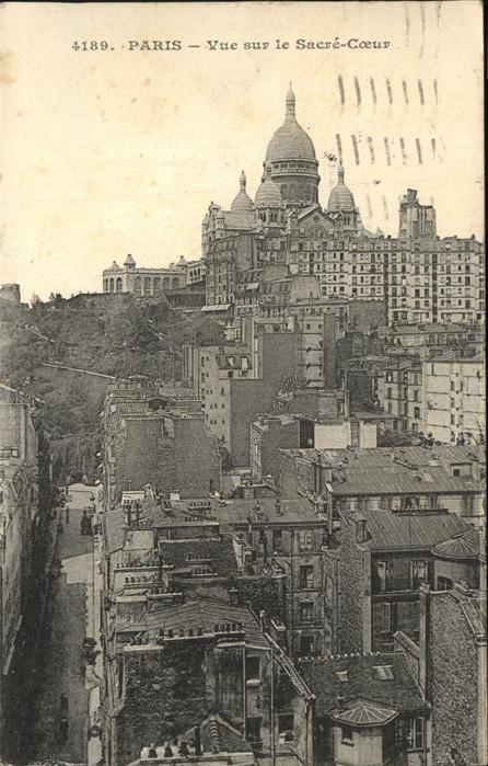 Paris Vue sur le Sacre-Coeur