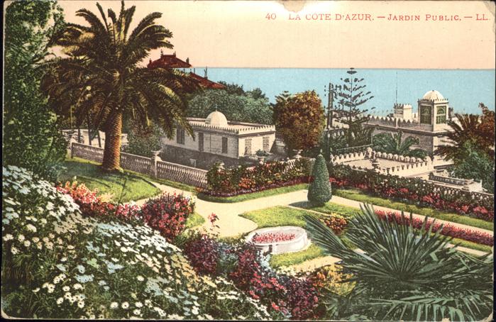 Nice Alpes Maritimes Jardin Public
