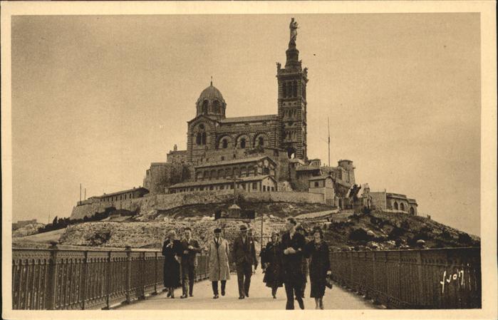 Marseille Bouches-du-Rhone Notre Dame de la Garde La Basilique