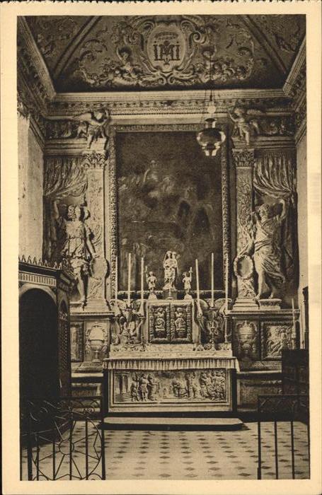 Saint-Paul Alpes-Maritimes Alpes-Maritim Interieur de l'Eglise Altar