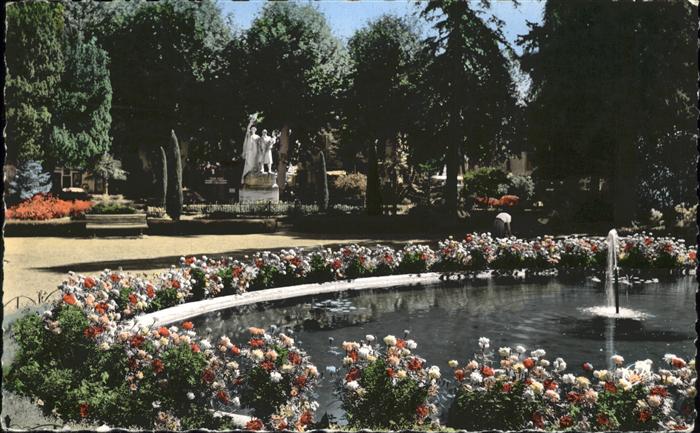 Draguignan Le jardin public sculpture