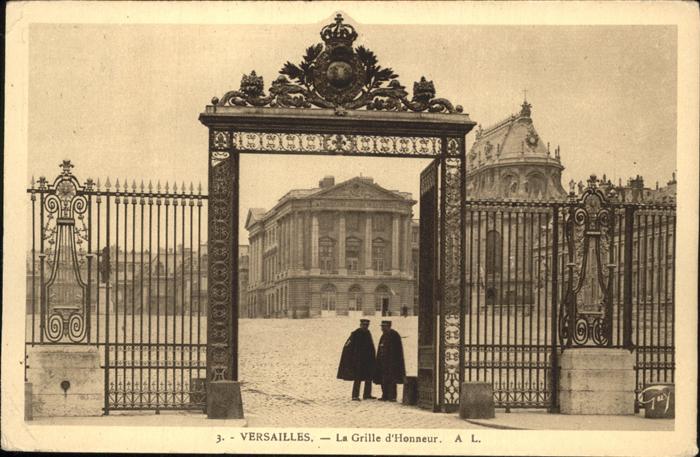 Versailles Yvelines La Grille d_Honneur