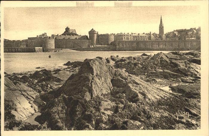 Saint-Malo 35 La ville vue du Fort National