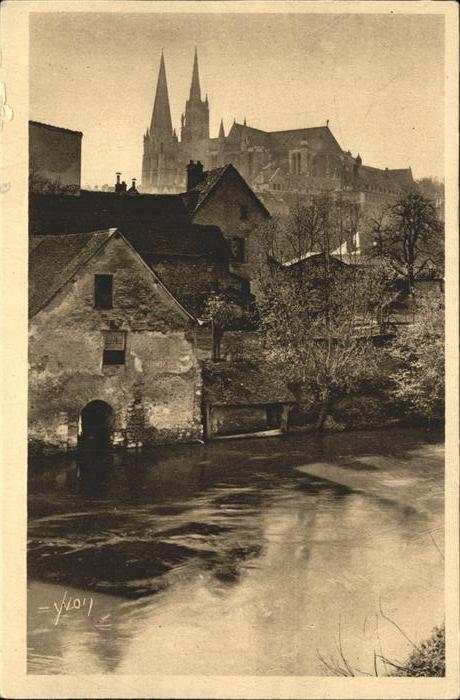 Chartres 28 Matinee de Printemps sur les bords de l