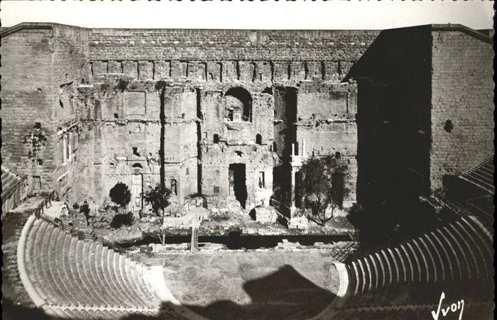 Orange Vaucluse Le theatre romain Ruine