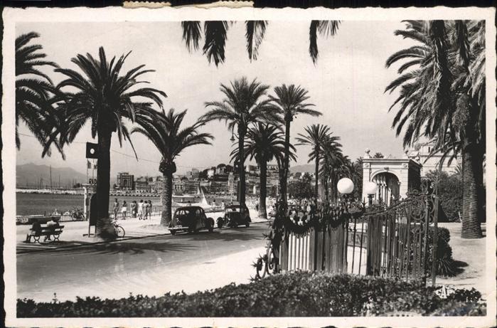 Cannes Alpes-Maritimes Promenade de la Croisette