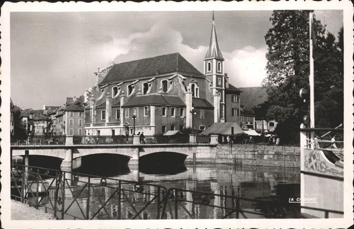 Annecy Haute-Savoie Eglise St. Francois de Sales pont