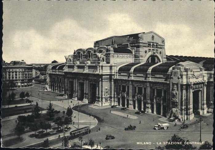 Milano La Stazione Centrale Bahnhof