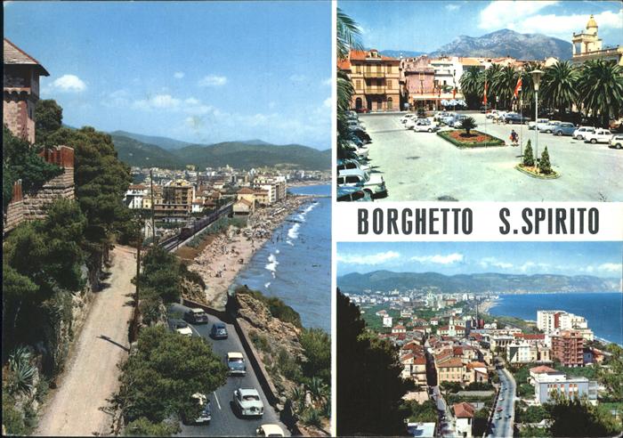 Borghetto Santo Spirito Liguria Castello Borelli e via Aurelia Piazza della Libe