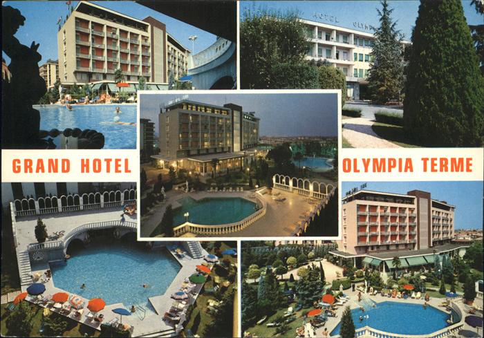 Montegrotto Terme Grand Hotel Terme piscine Schwimmbad