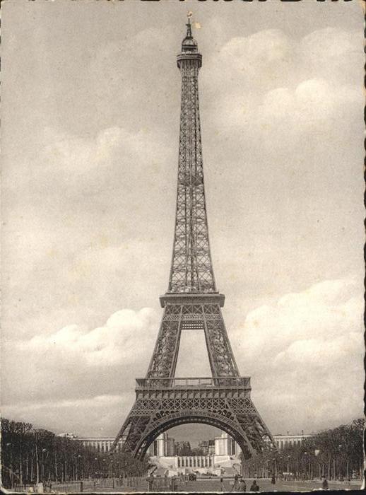 Eiffelturm La Tour Eiffel Paris Palais de Chaillot