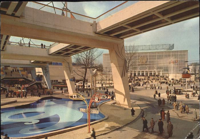 Expositions Universelle Bruxelles Rond-Point des Na