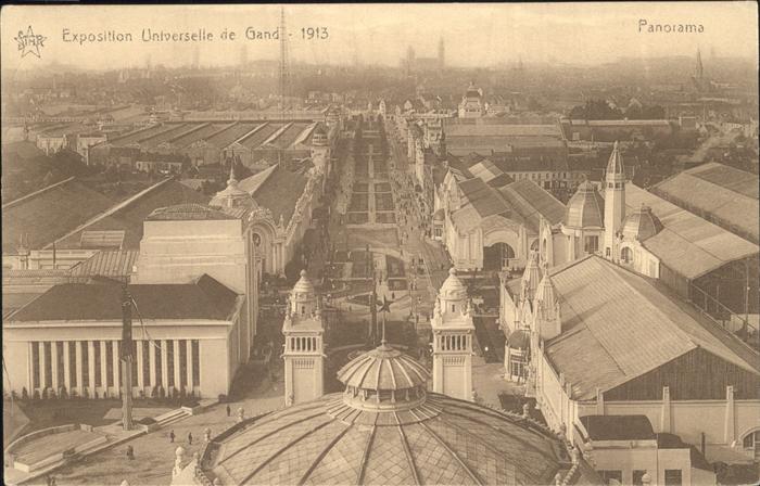 Exposition Universelle Gand 1913 Panorama