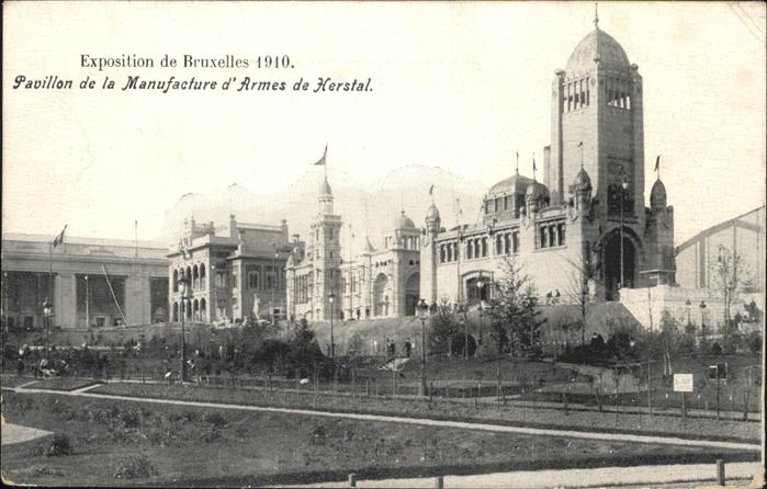 Exposition Bruxelles 1910 Pavillon de la Manufacture d_Armes de H