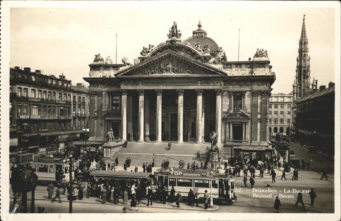 Strassenbahn Bruxelles La Bourse