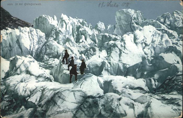 Gletscher Bergsteigen Rhone Wehrli Nr. 9804