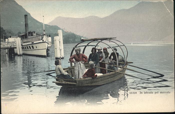 Boote Schiff Wehrli Nr. 16328 In istrada per