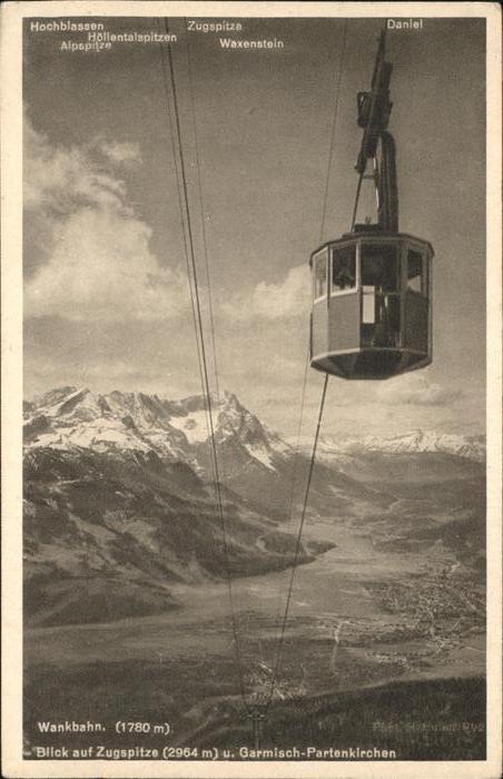 Seilbahn Wankbahn Zugspitze Garmisch-Partenkirch