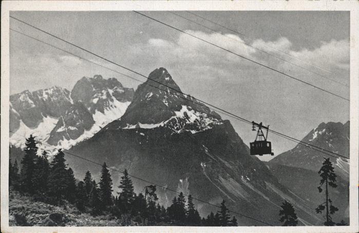 Seilbahn Zugspitzbahn Mieminger Berge