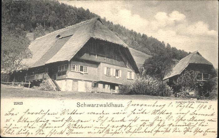 Schwarzwaldhaeuser Gebrüder Metz Tübingen Nr. 22823