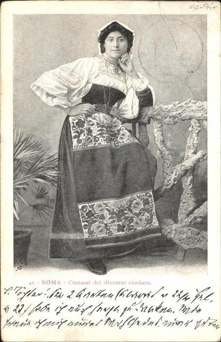 Trachten Rom Roma costume ciociara