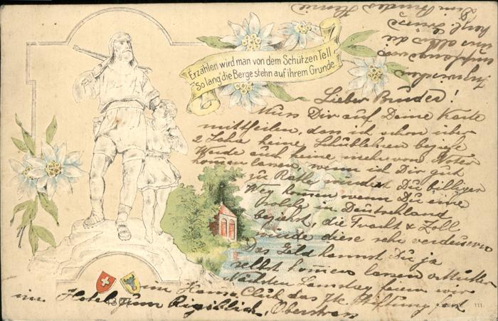 Tell Wilhelm Schweiz Edelweiss