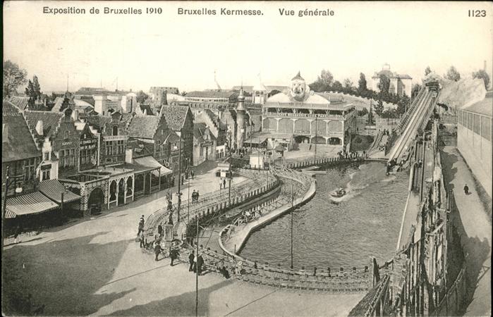 Exposition Bruxelles 1910 Bruxelles Kermesse
